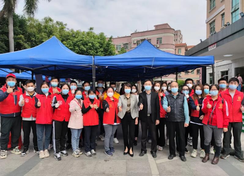 深圳市携创高级技工学校――面对疫情不惧向前！支援战"疫"一线